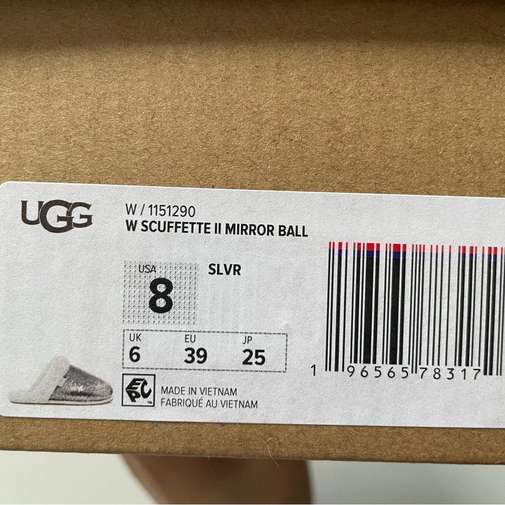Ugg Scuffette II Mirror Ball slippers - 8 - Picture 9 of 9